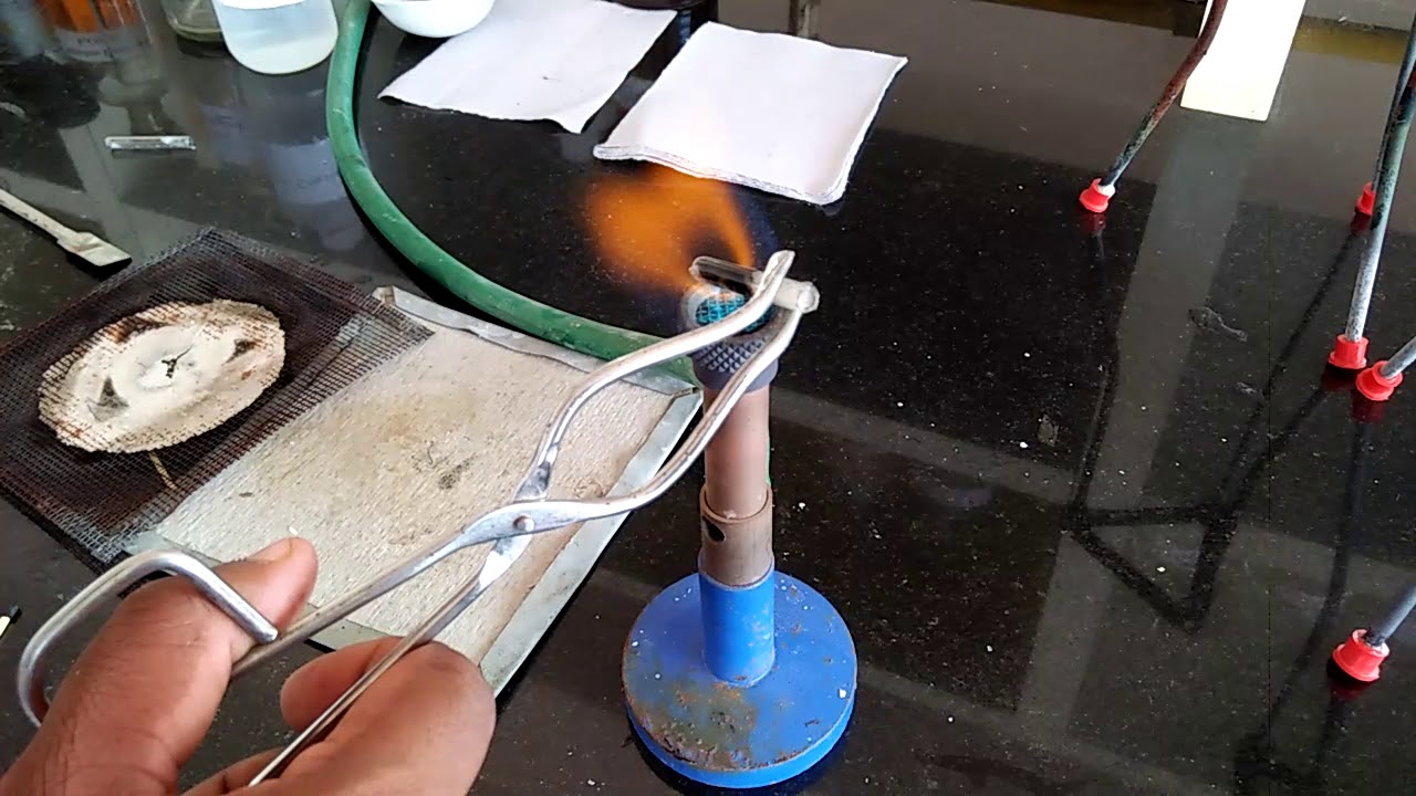 Organic spotting of Acetanilide