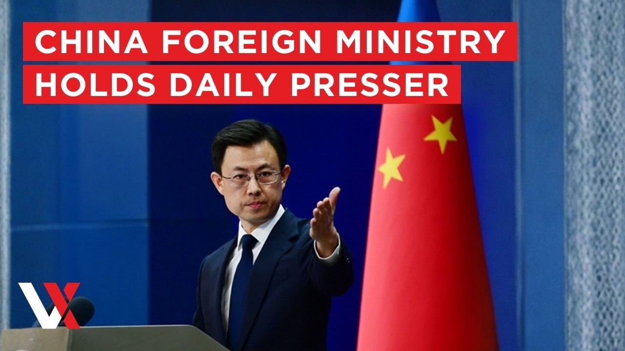 LIVE  | China’s Foreign Ministry Holds Daily Presser | Speaks on US-Israel Strike On Iran  | VERTEX