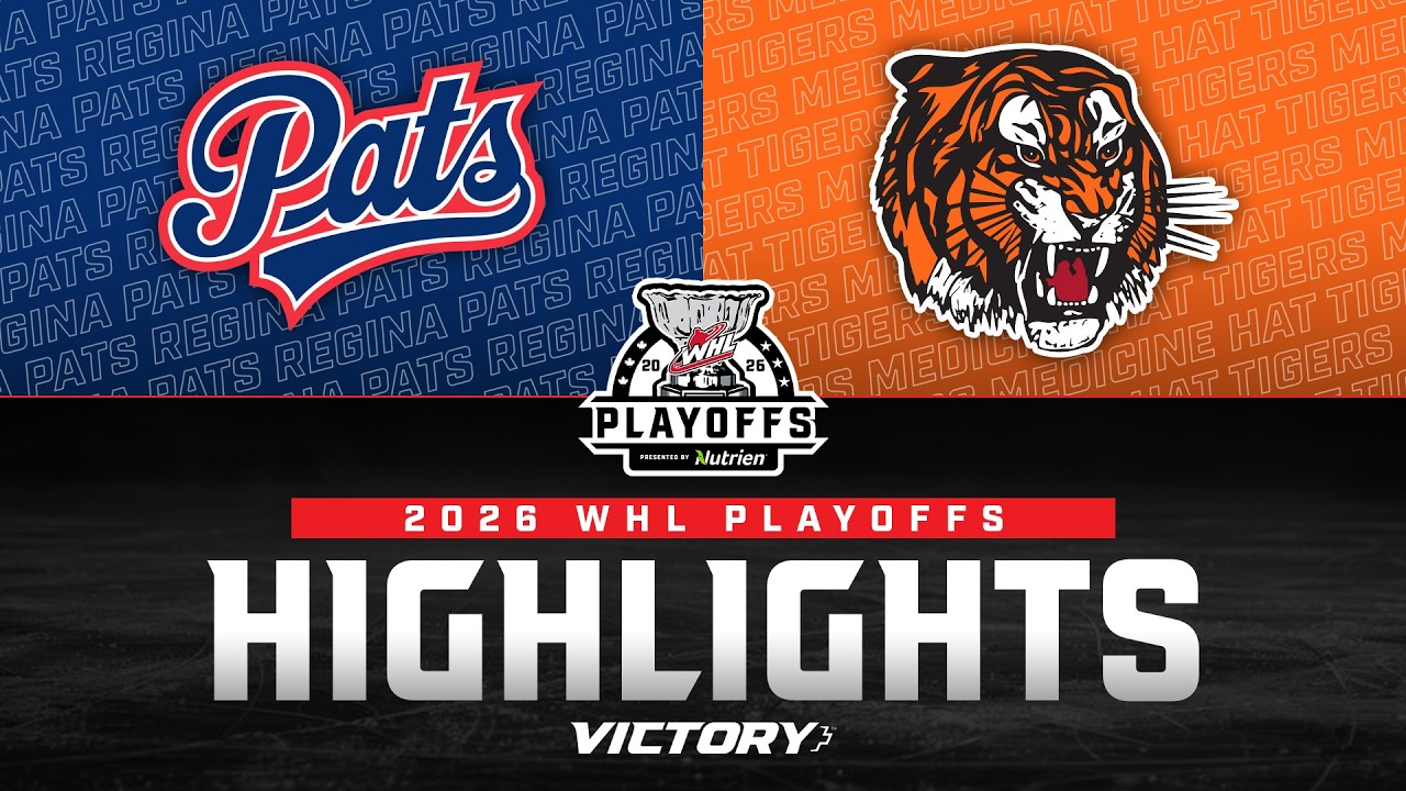 Regina Pats at Medicine Hat Tigers - Game 2 | 2026 WHL Playoff Highlights