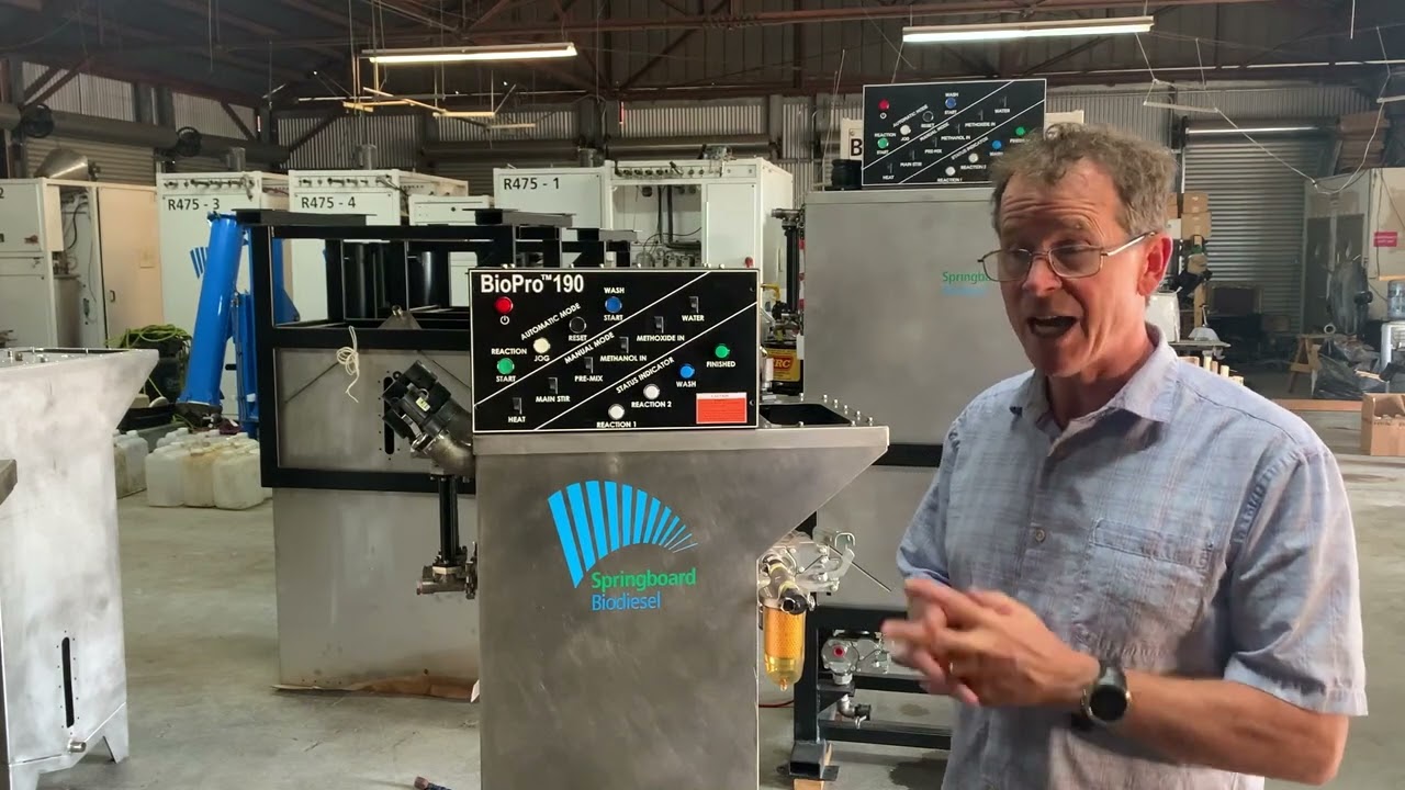 How to make Biodiesel in a Biopro 190