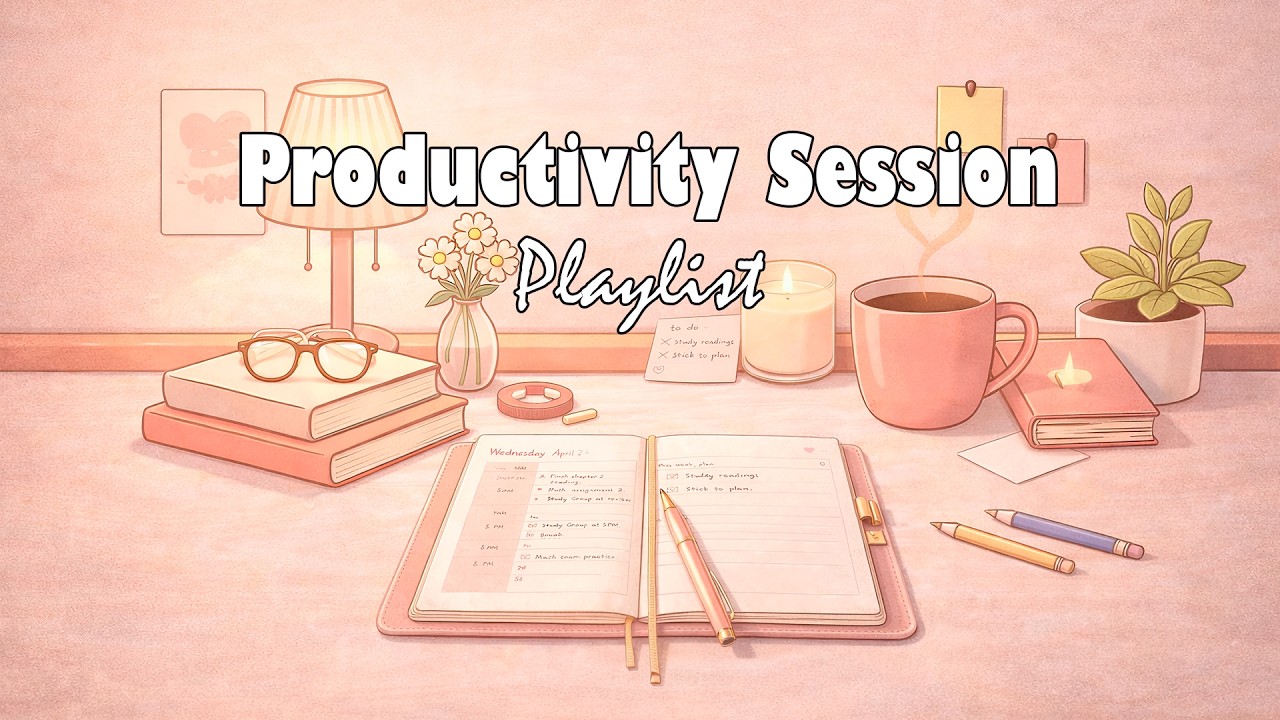Stay Focused ✍ Lofi Beats for a Productivity Work Session
