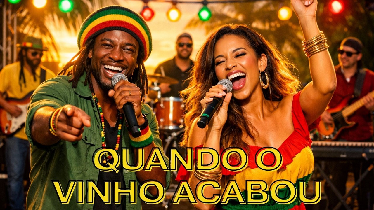 REGGAE GOSPEL 2026 |Jesus vai transformar a sua escassez em ALGO NOVO hoje!  - QUANDO O VINHO ACABOU