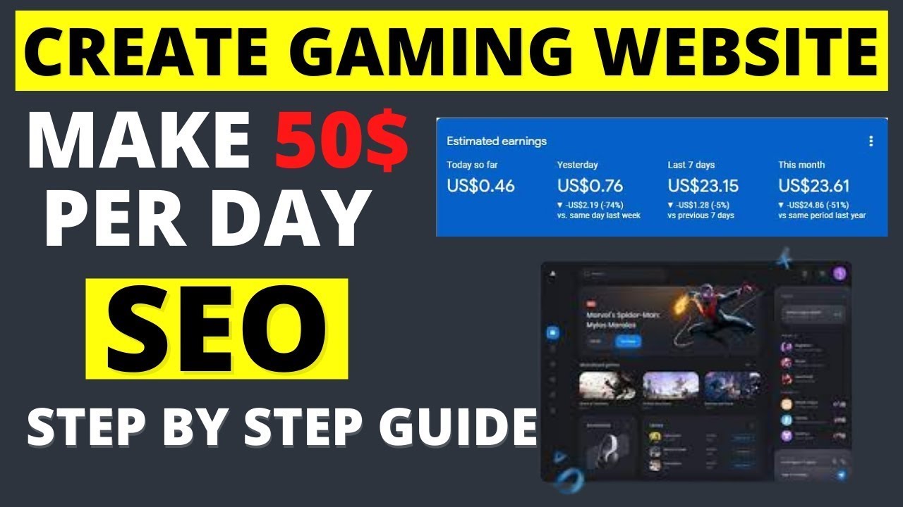 How to Create Online Gaming website using Blogger | Gaming website kaise banaye Free