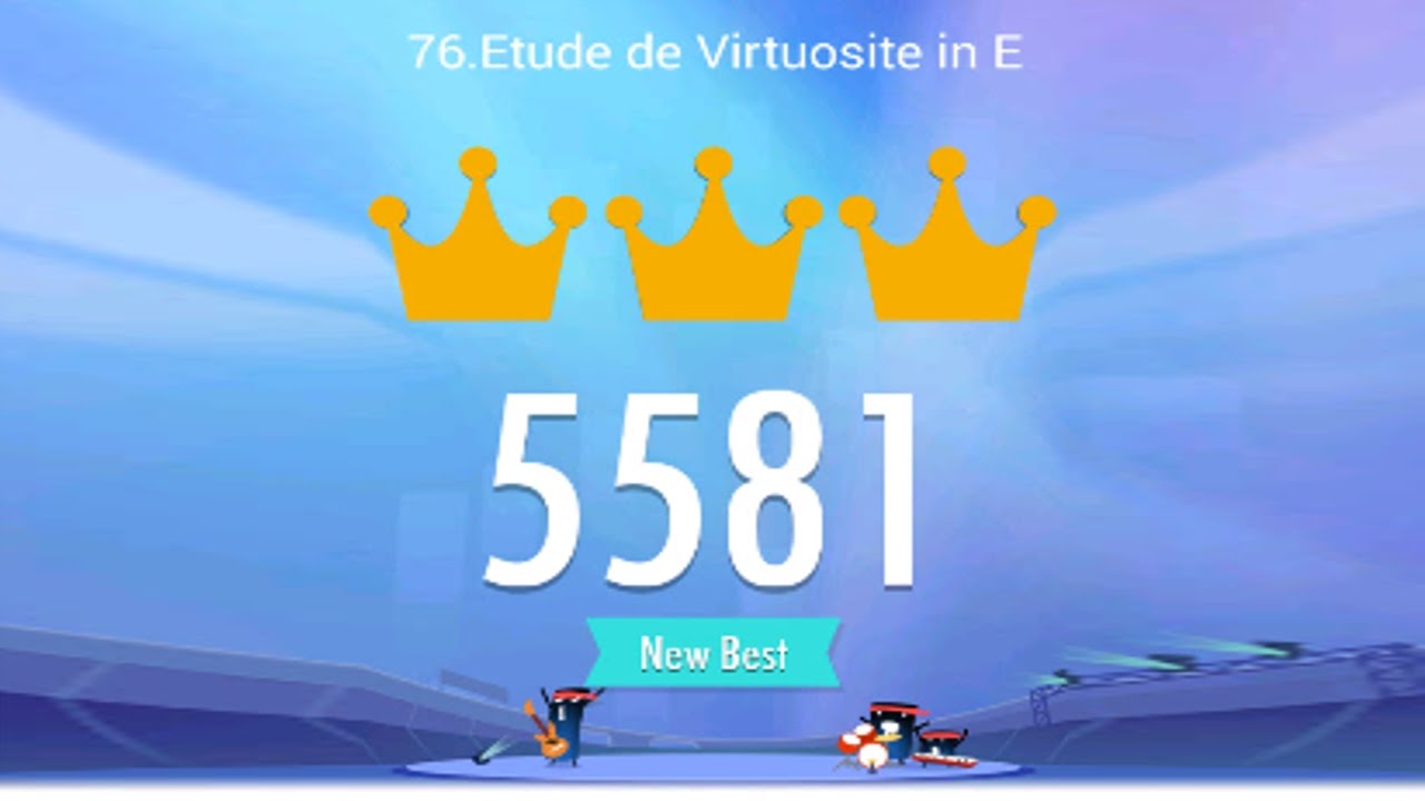 76. Etude de Virtuosite in E - Piano Tiles (World Record 5581)