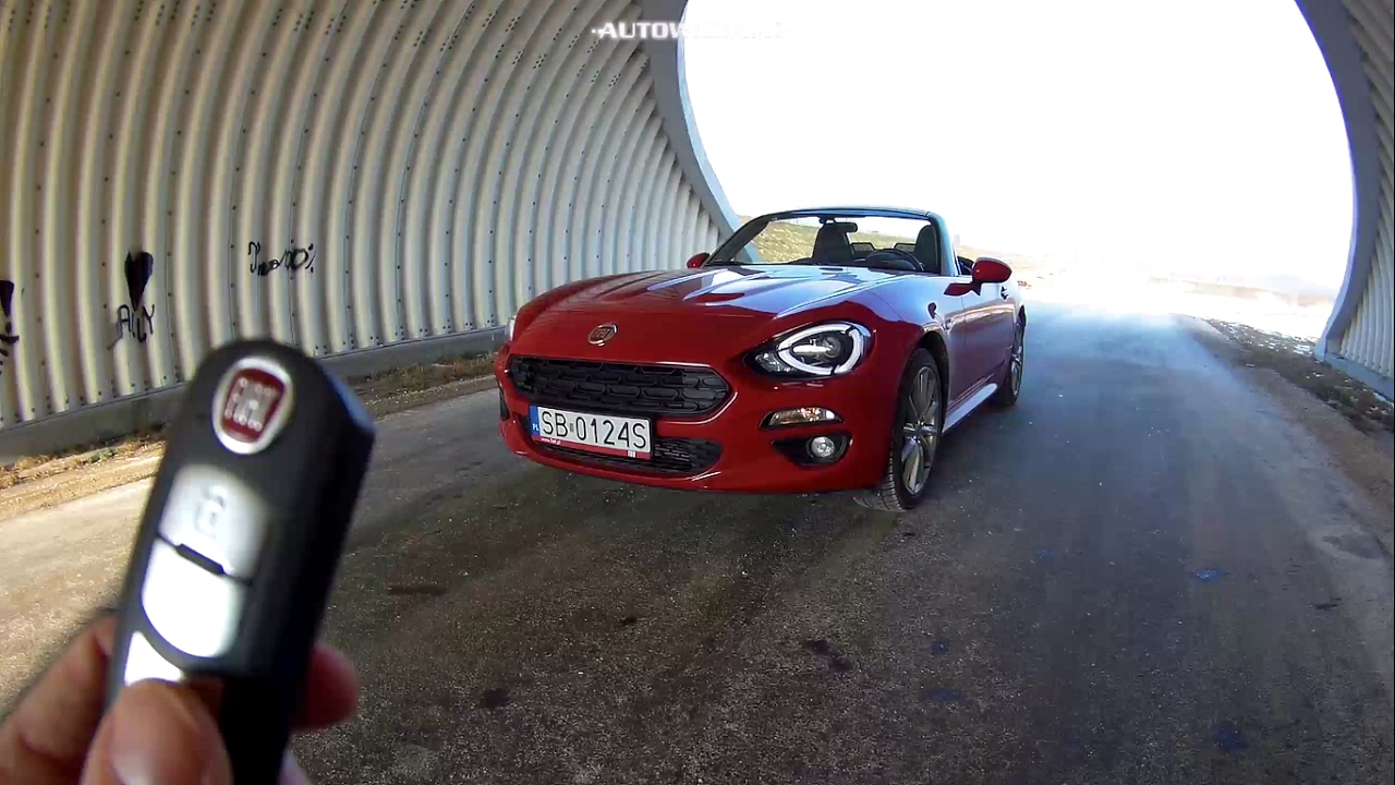 Fiat 124 Spider TEST POV Drive & Walkaround English subtitles