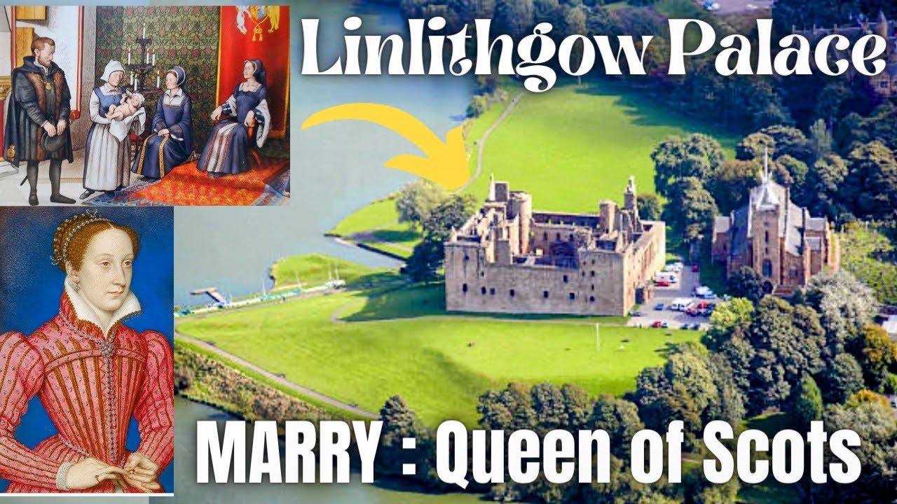 ​Linlithgow Palace Full Tour: Birthplace of Mary, Queen of Scots (Scotland Royal Ruins)