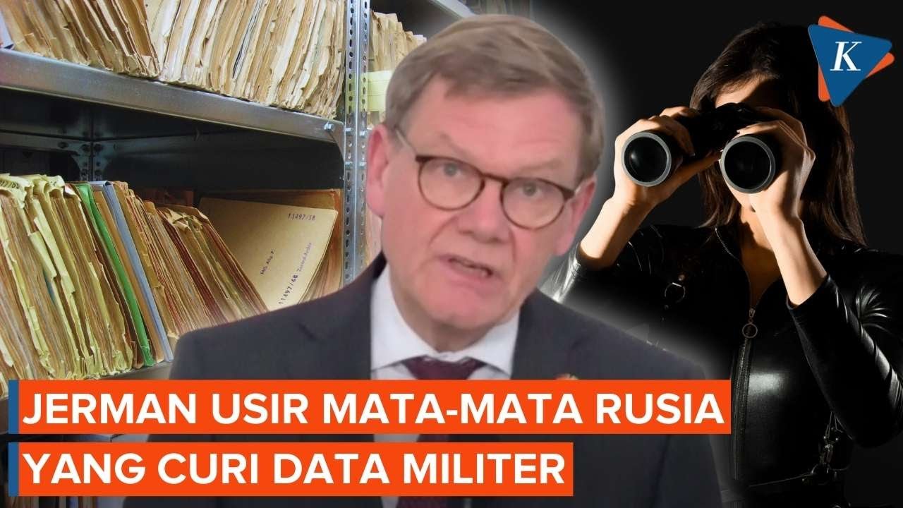 Jerman Tangkap dan Usir Mata-mata Rusia yang Curi Data Militer