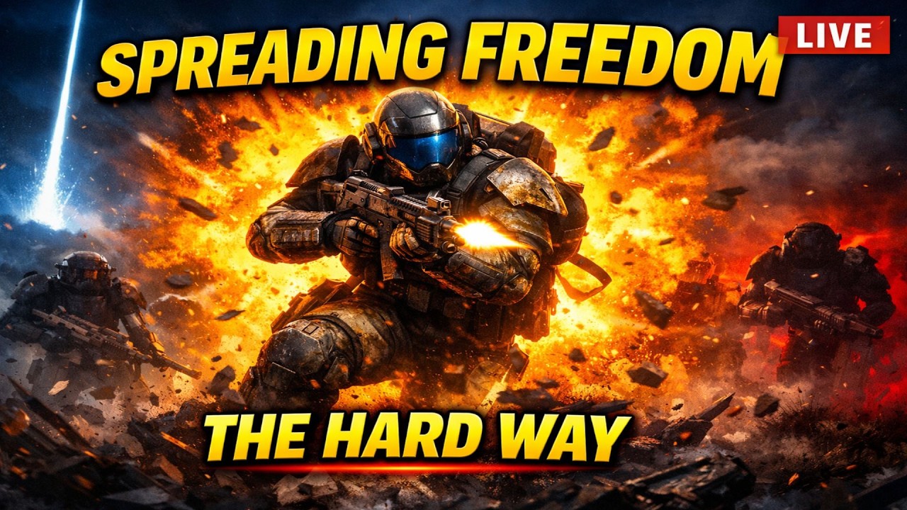 Spreading Freedom the Hard Way 🚀/ Helldivers 2