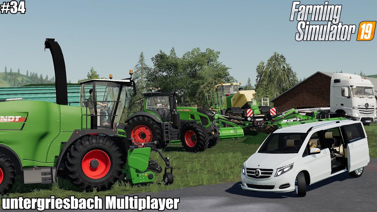 New Fendt Forage Harvester, Alfalfa Silage│Untergriesbach│FS 19│Timelapse#34