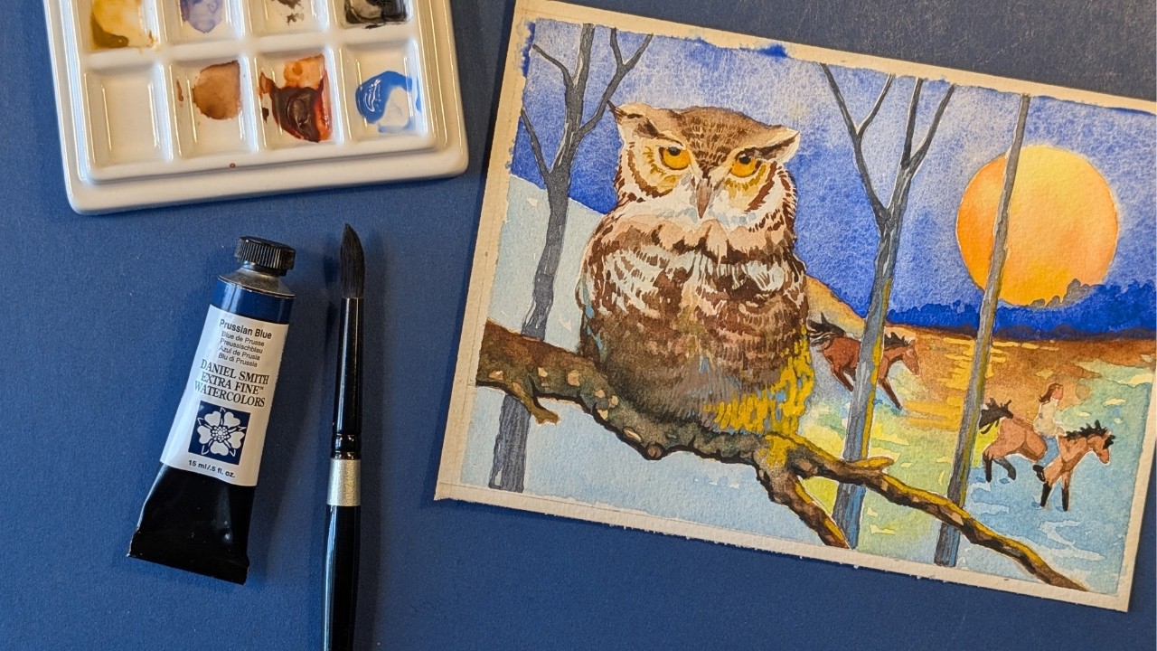 Three Lessons from January - My Messy Art Process