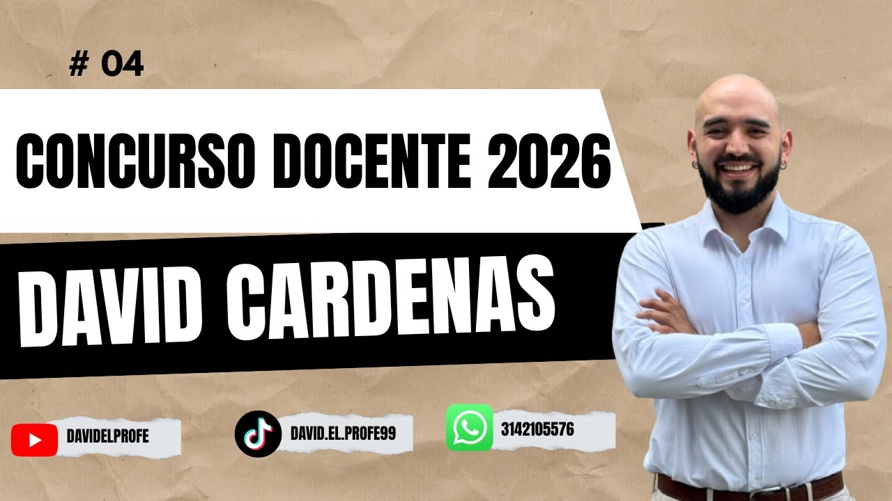 concurso docente 2026 - SESIÓN #4: LEY 1620