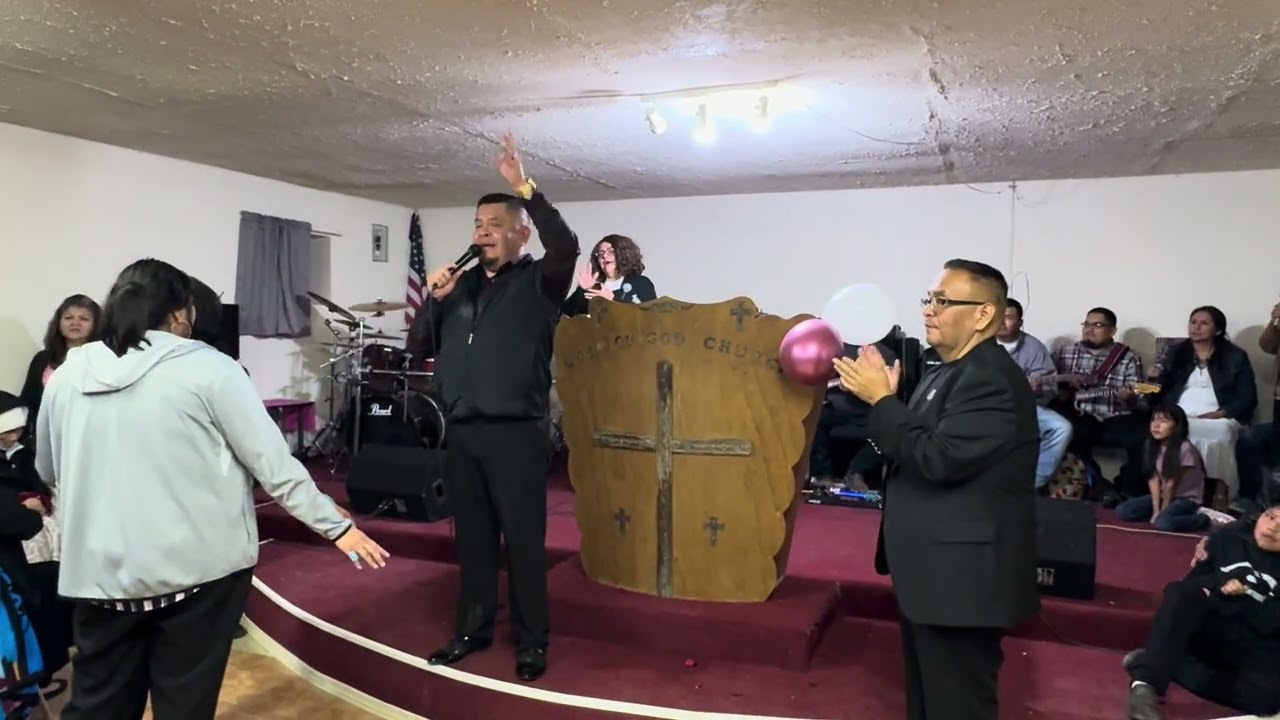 Apostle Harrison Mann Singing “There’s A Stirring Going On In Heaven”