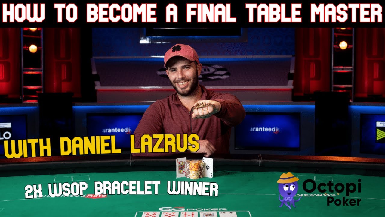 HOW TO BECOME A POKER MASTER! (MTT FINAL TABLE STRATEGY + CHIP EV)