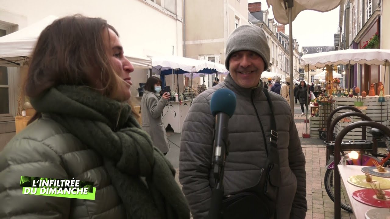 Marché des potiers, Le Mans - L'infiltrée du dimanche (22.12.2021 - Partie 2)