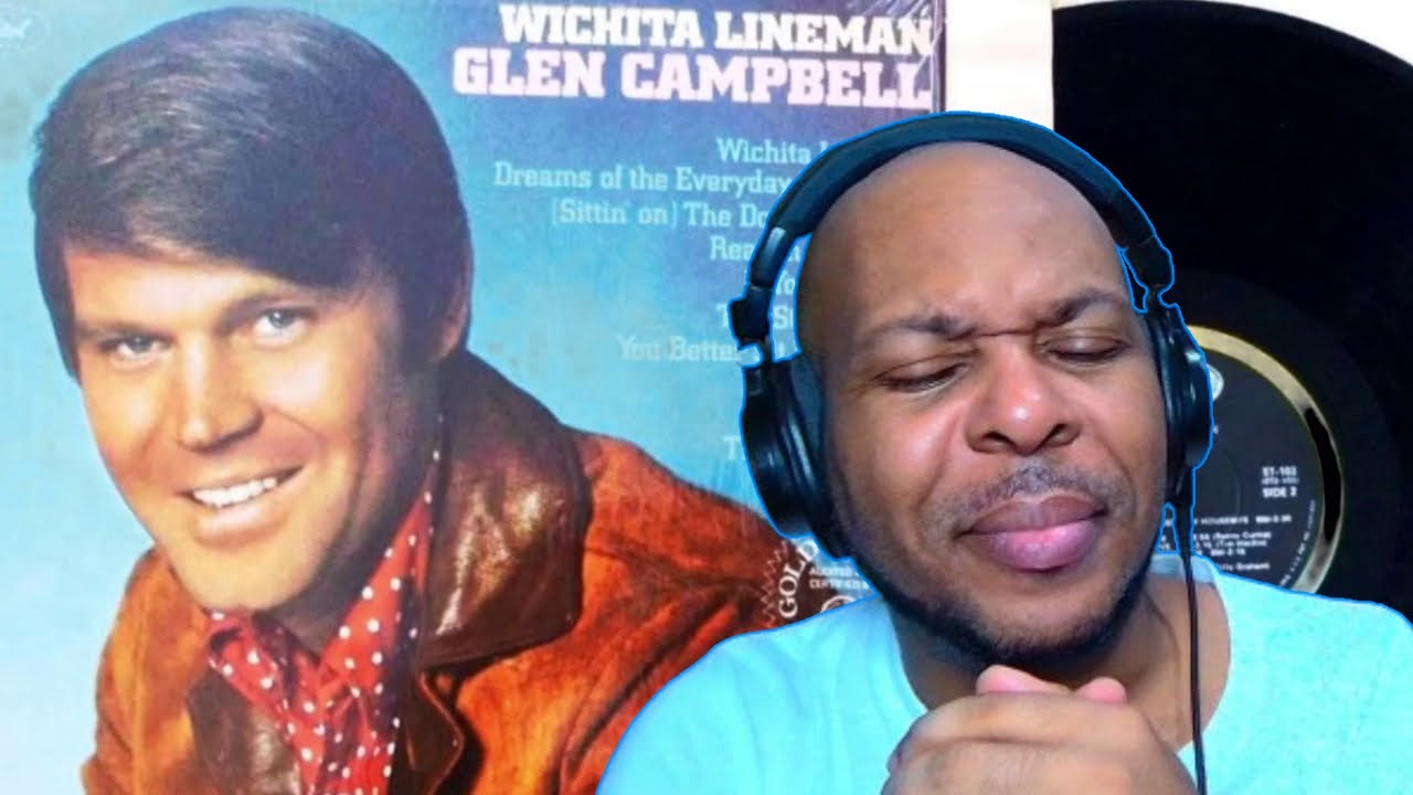 Glen Campbell - Wichita Lineman (First Time Reaction) Out Of This World!!! 😲🎸😲