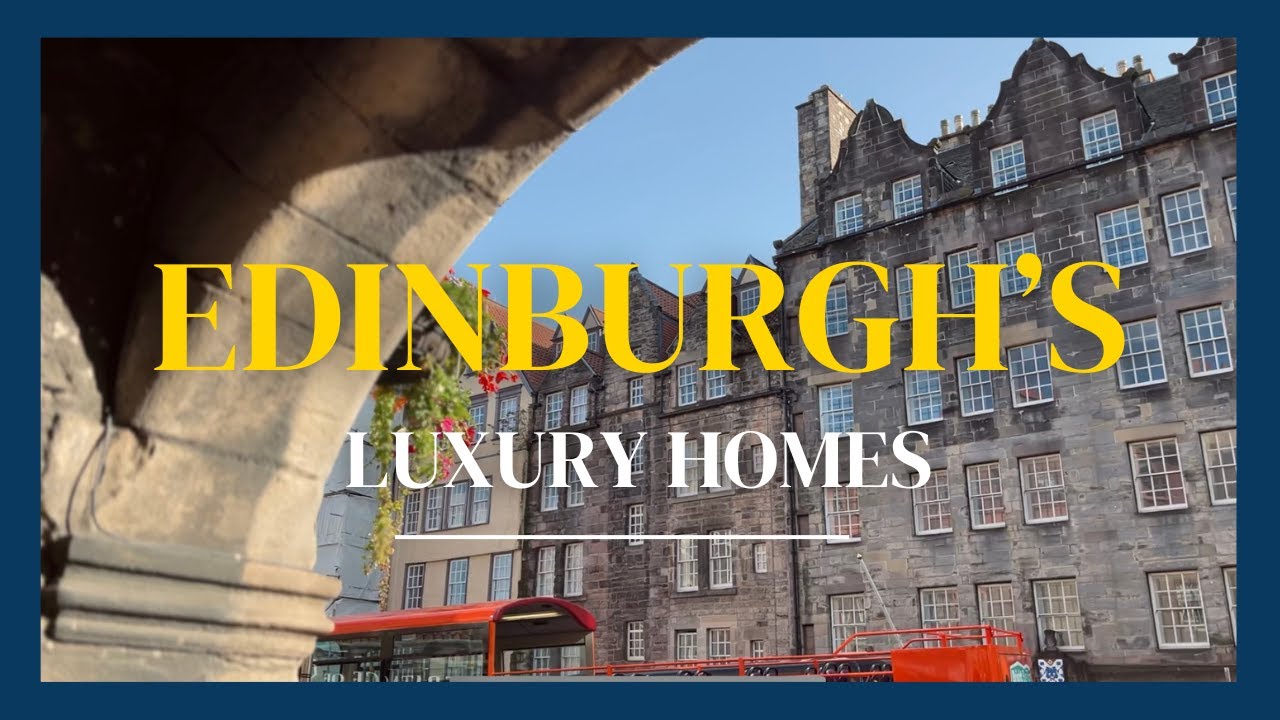 Edinburgh luxury homes🏛️ | Holyrood Palace, Georgian House and Gladstone's Land