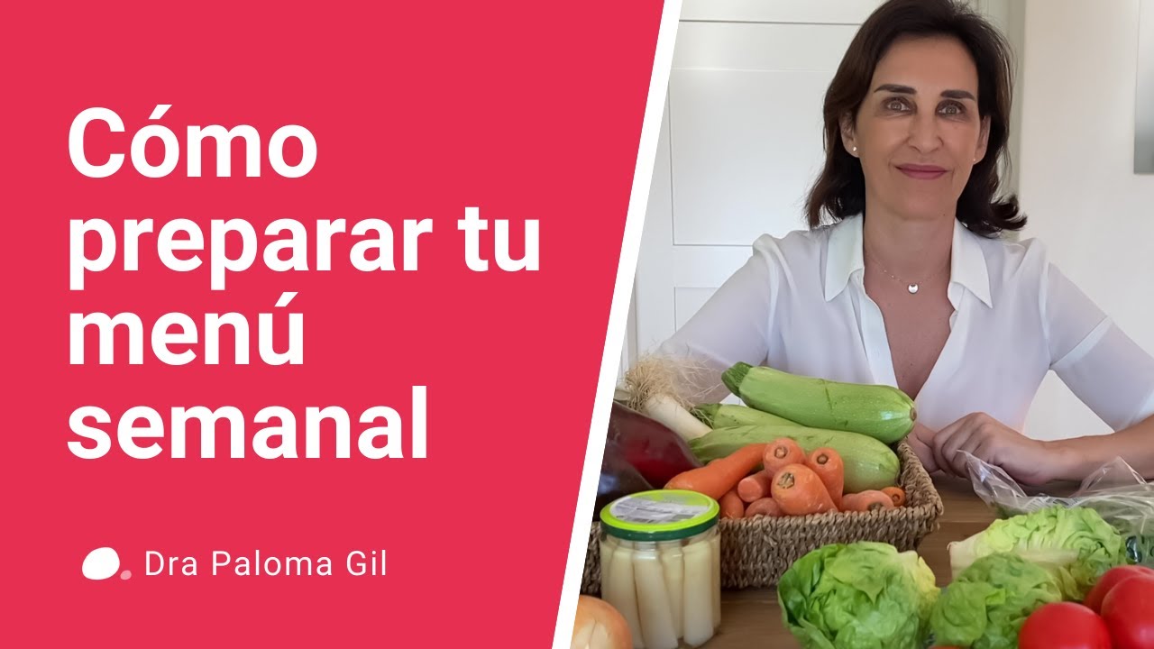 Preparar tu menú semanal de forma sencilla
