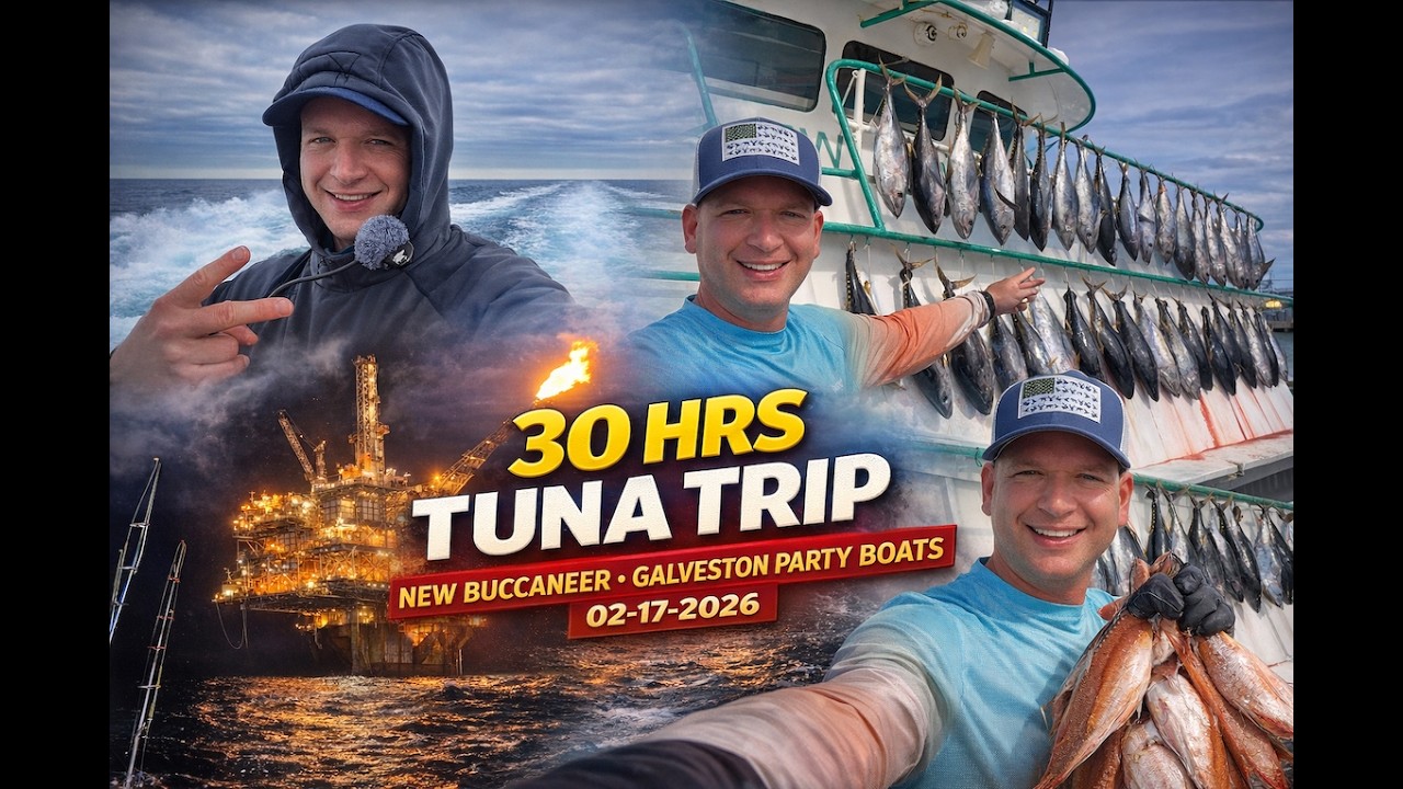 30 hrs. Tuna Trip - New Buccaneer - Galveston Party Boats - 2026