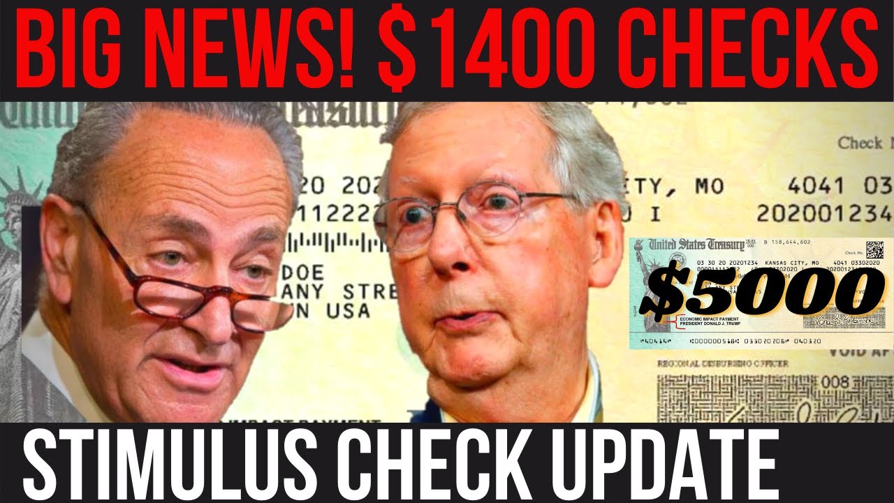 GOOD NEWS! $1000 + $1400 Third Stimulus Check Update: Biden Meets GOP Senators