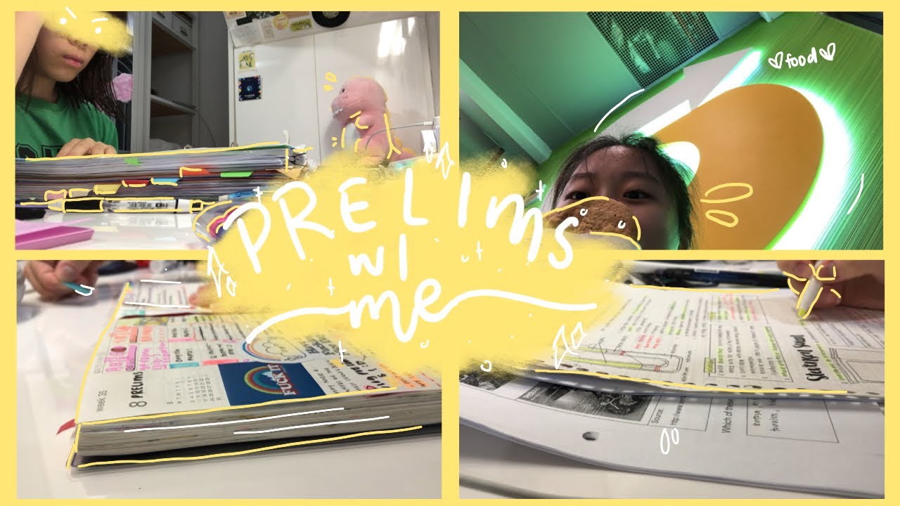 EXAMS W ME: prelims ✊