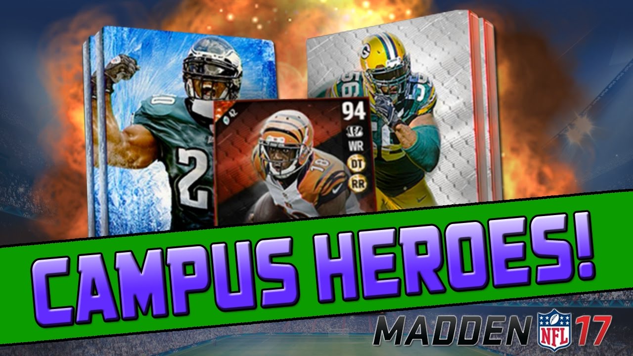 400K+ Pull! | Madden 17 Ultimate Team - Campus Hero Bundle Opening