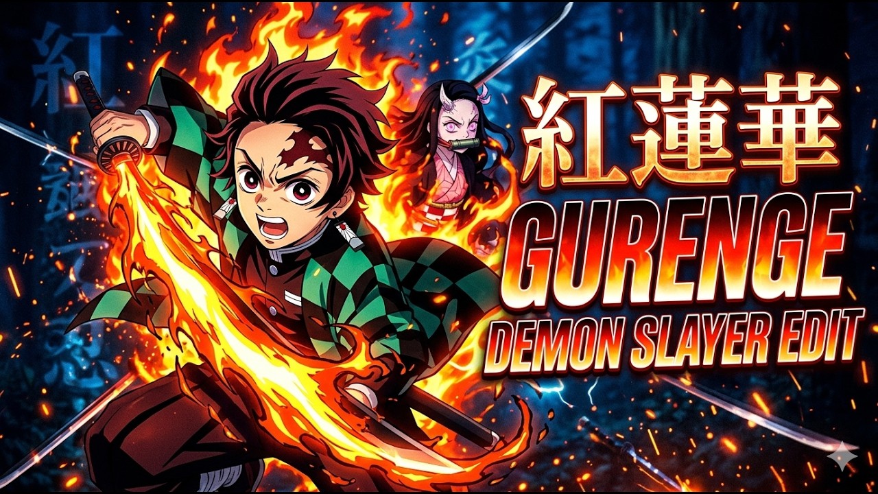 🔥 | Demon Slayer AMV (4K) | Gurenge
