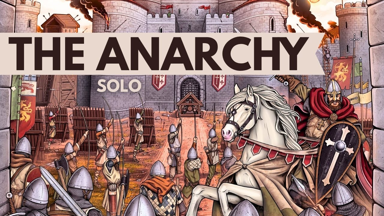 The Anarchy | Solo Board Game Tutorial and Playthrough