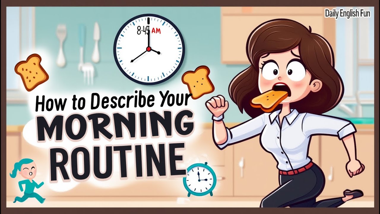 How to Describe Your Morning Routine 🌅☕ | Everyday English Learning Podcast