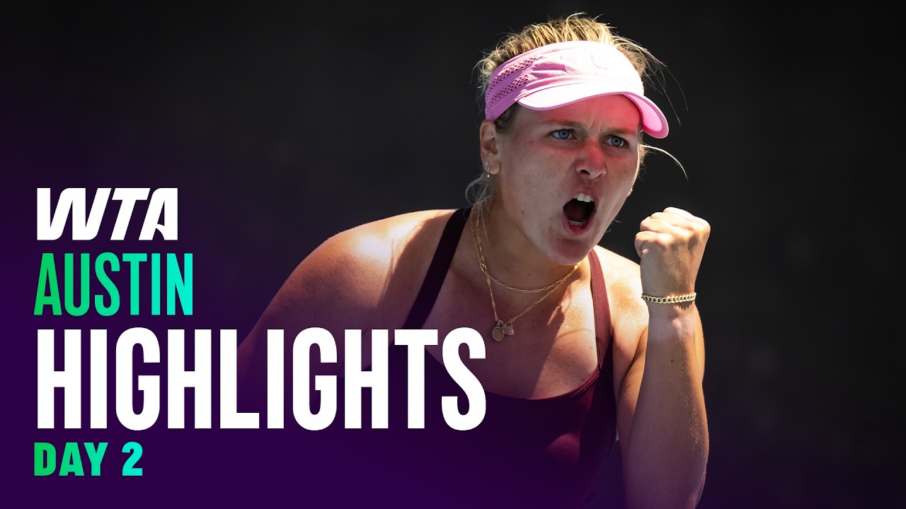 Day 2 in Austin featuring Stearns, Jovic, Krueger and more | WTA Match Highlights