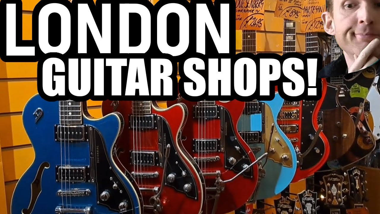 Тур по лондонским гитарным магазинам | Denmark Street + Gibson Garage!