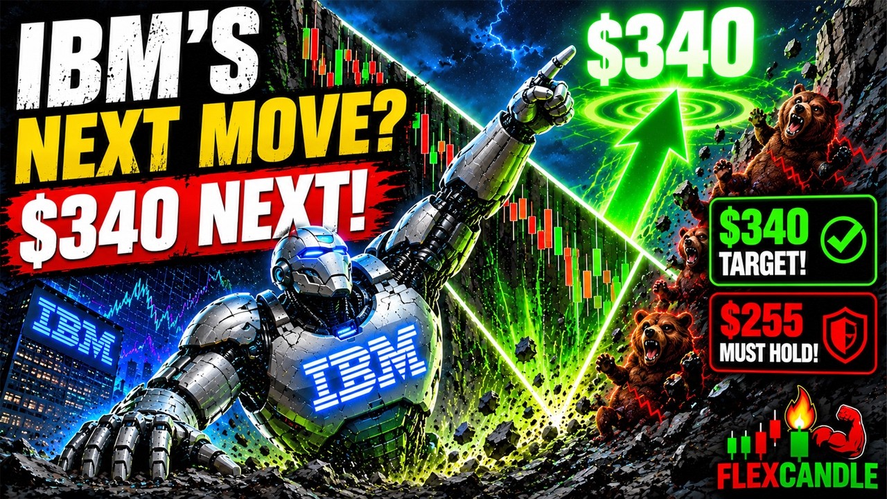 IBM Stock Analysis: Can IBM Hit $340 Next? IBM Falling Wedge Breakout Setup! EP. 398 #IBM #IBMStock