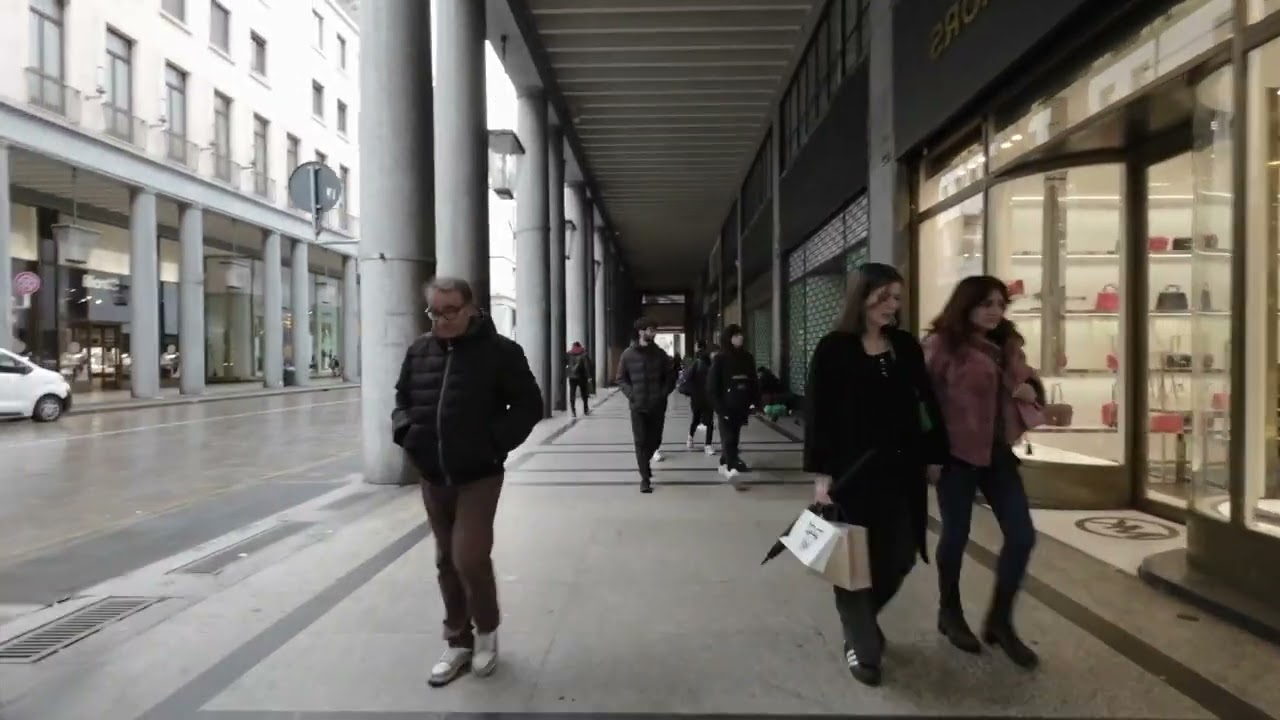 Via Roma Walking Tour | Torino | Italy [4K HDR]