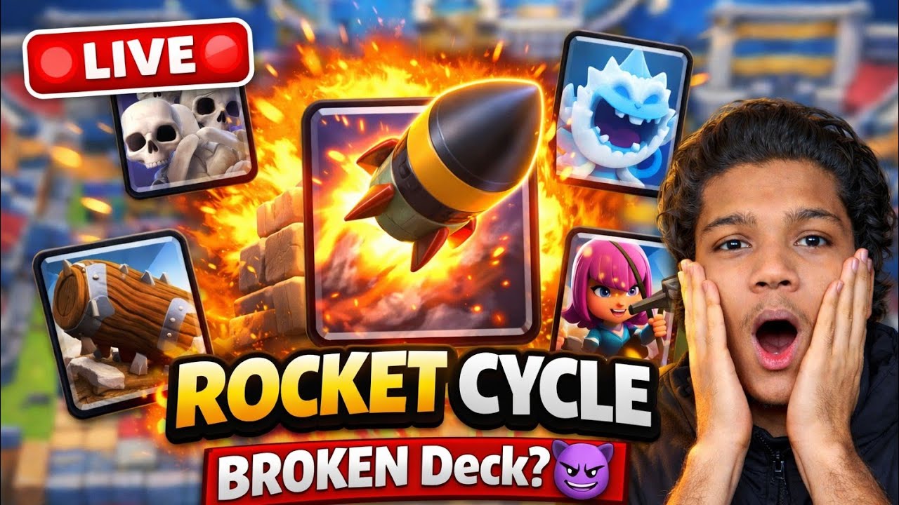 LIVE 🔴 ROCKET CYCLE 😈 | Spell Cycling to WIN!