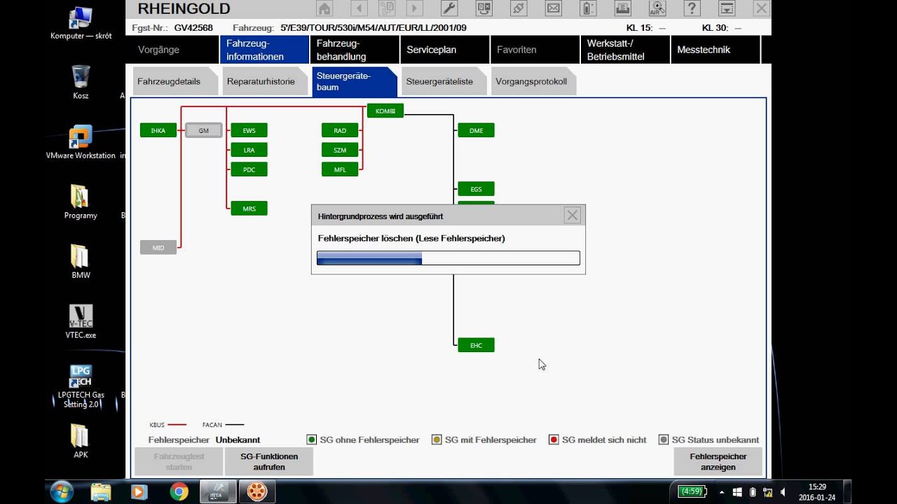 ista d bmw m54b30  diagnoza test1