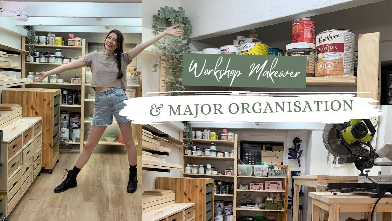 EPIC Workshop Makeover & MAJOR Organisation | Rental Redone