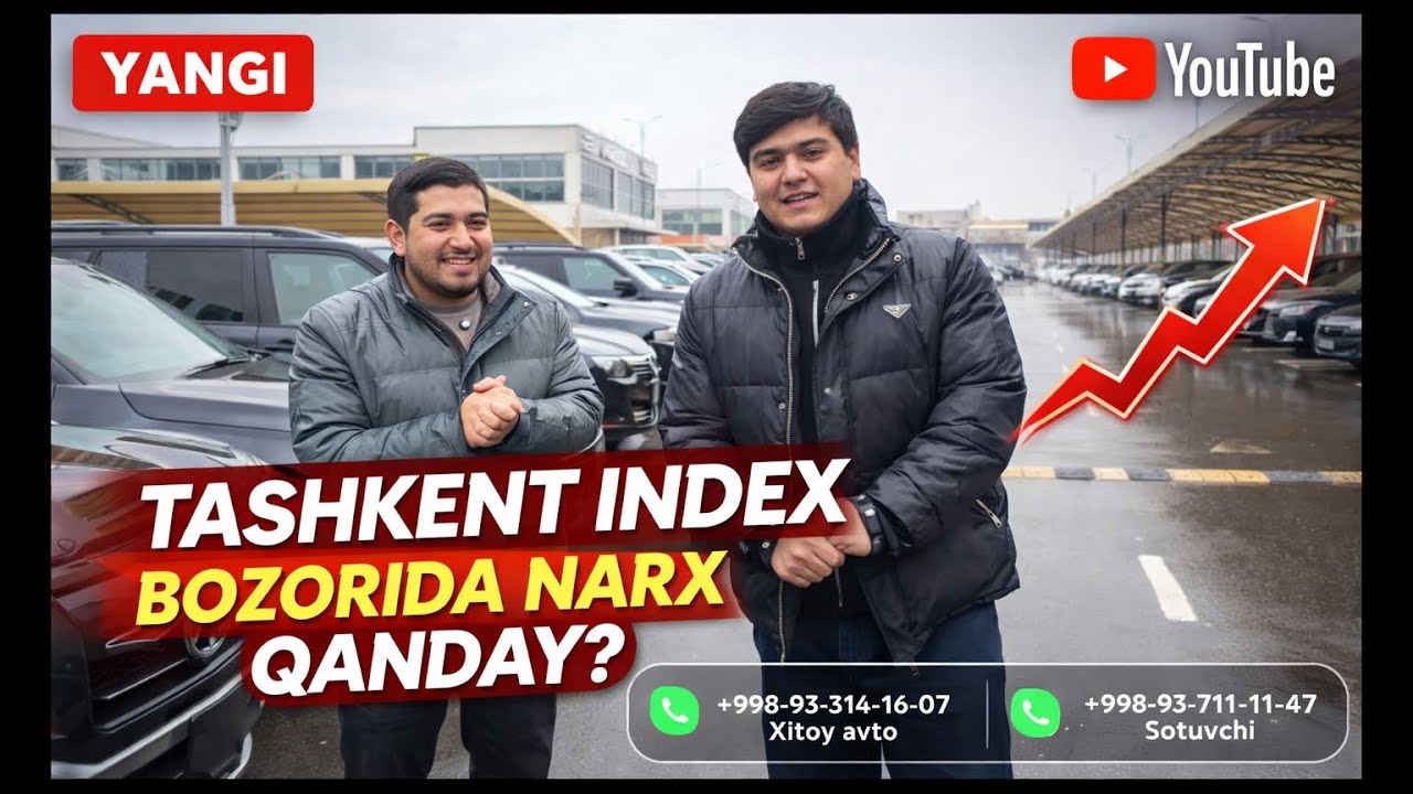 Toshkent index bozorida elektromobil narxlari qanday? | 50000$ dan qimmat avtomobillar