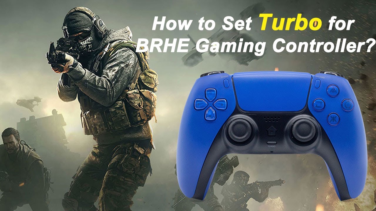 How to Set Turbo Button for BRHE PS4 controller ?