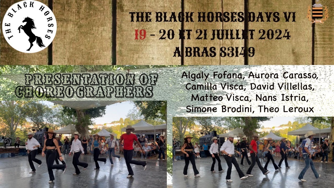 Presentation Of Choreographers - The Black Horses Days VI