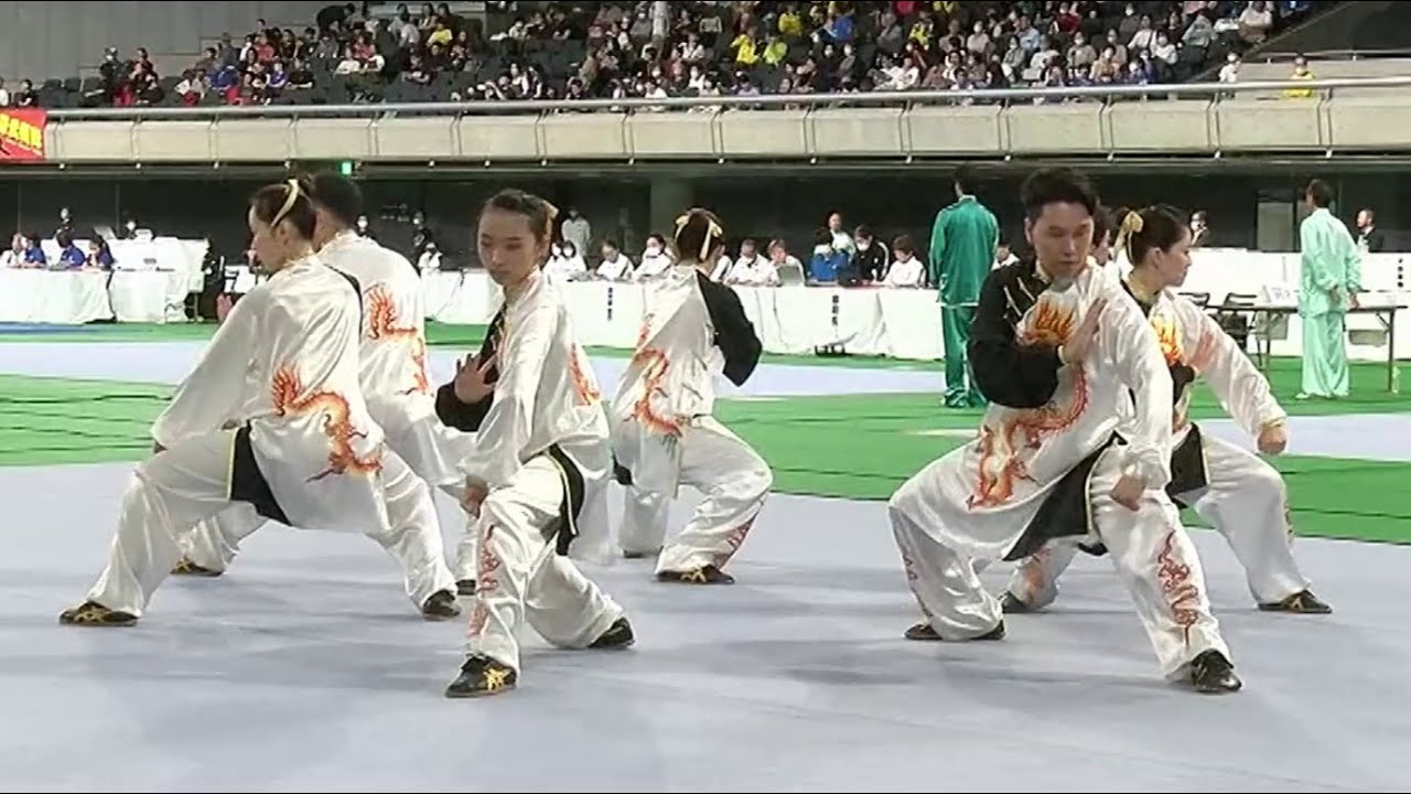 集団［第1位］自選太極拳　神奈川県武術太極拳連盟（第40回全日本武術太極拳選手権大会）