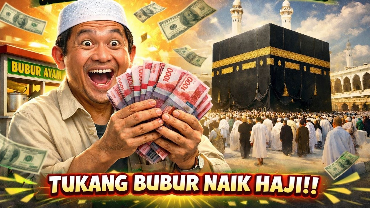 TUKANG BUBUR NAIK HAJI|| REZEKI TAK DISANGKA- SANGKA
