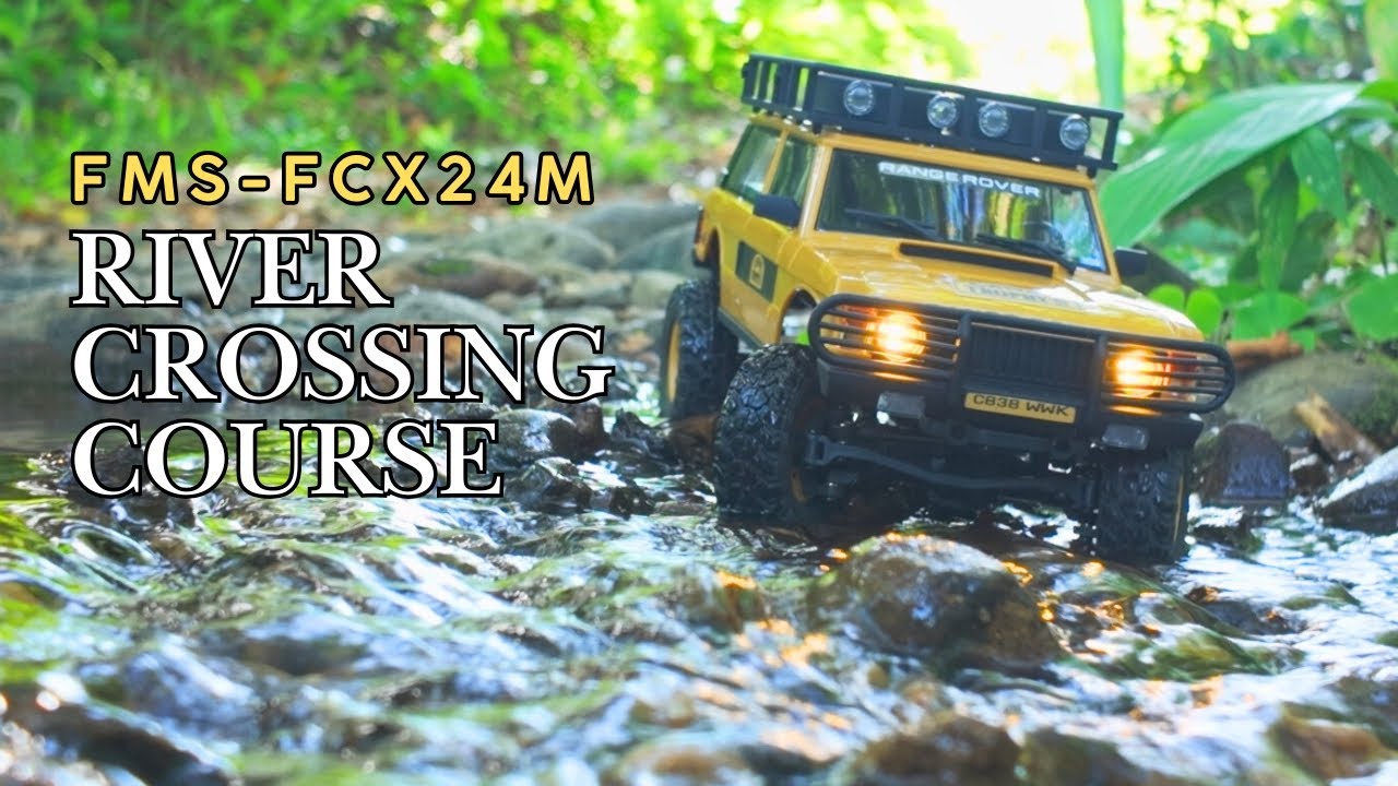 FMS Range Rover river crossing course