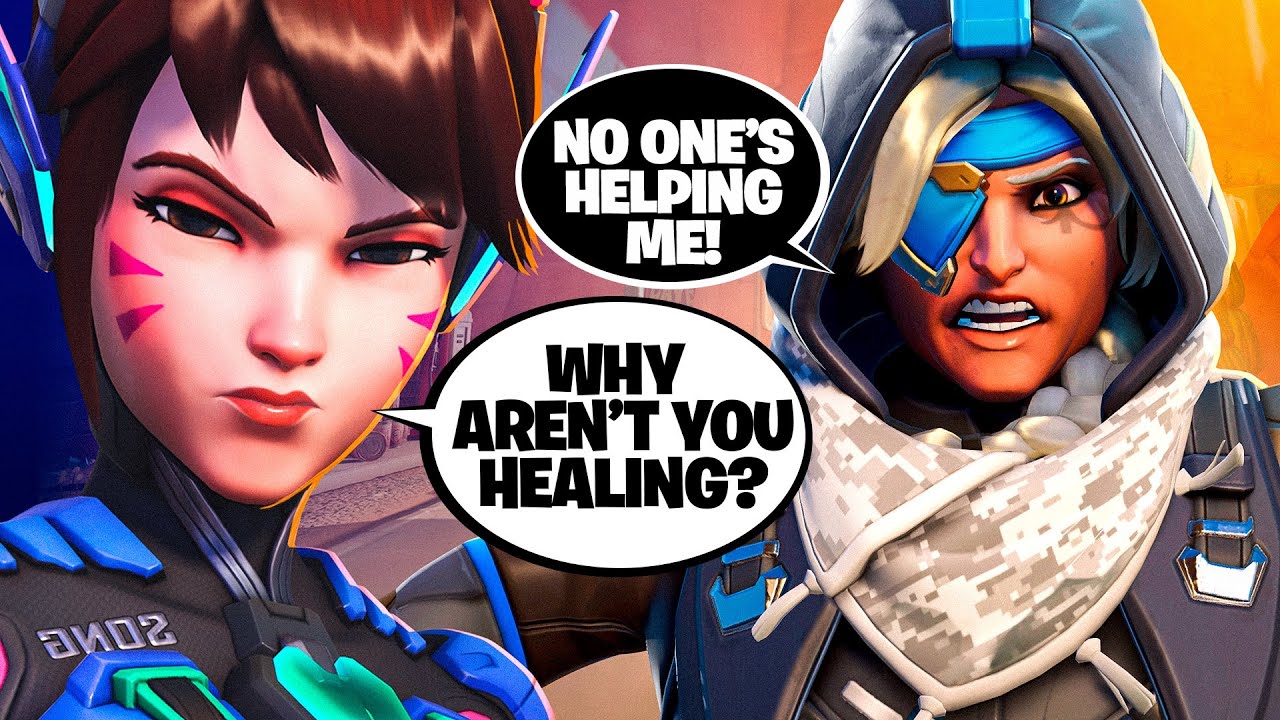 This Ana Had The Argument Of The Century With Their Tank... - Overwatch 2 Spectating