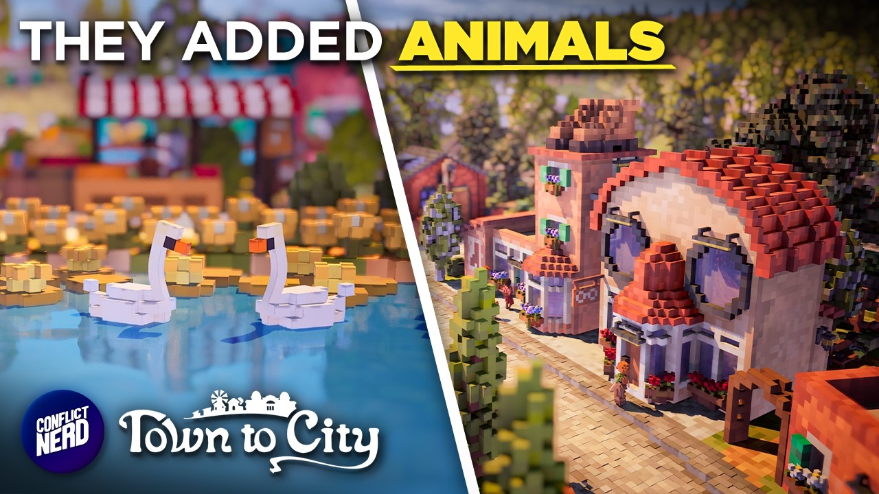 Checking Out the NEW Animals Update in Town to City!