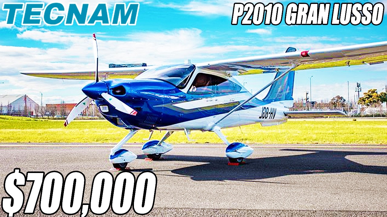 Inside The $700,000 Tecnam P2010 Gran Lusso