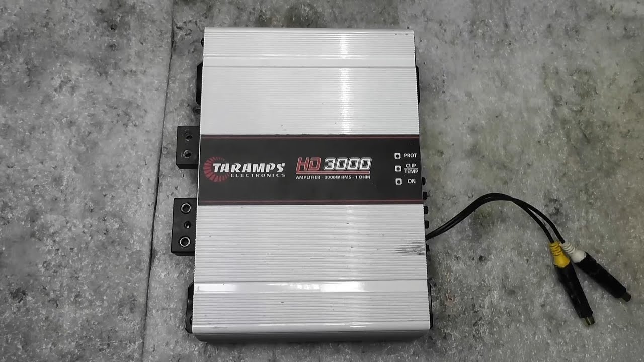 RV-ELECTRONIC - Réparation d'un Ampli Taramps HD3000 1ohm