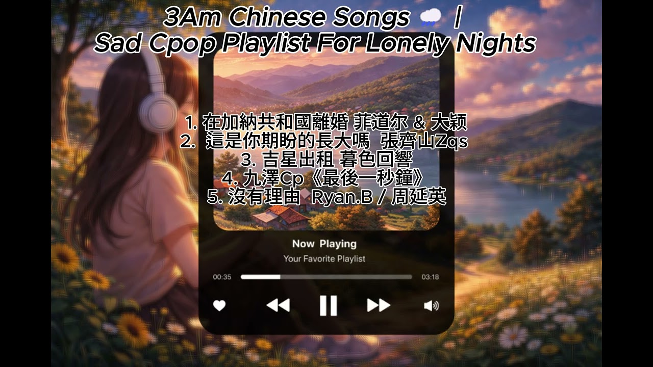 Nhạc hay 3AM Chinese Songs 🌧️ | Sad CPOP Playlist for Lonely Nights