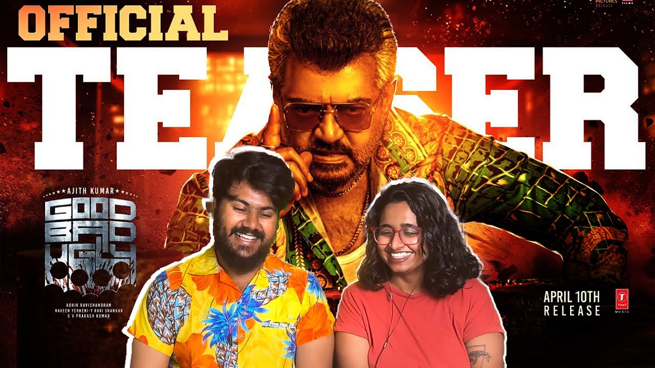 Good Bad Ugly Tamil Teaser | Ajith Kumar | Trisha | Adhik Ravichandran | Mythri Movie Makers