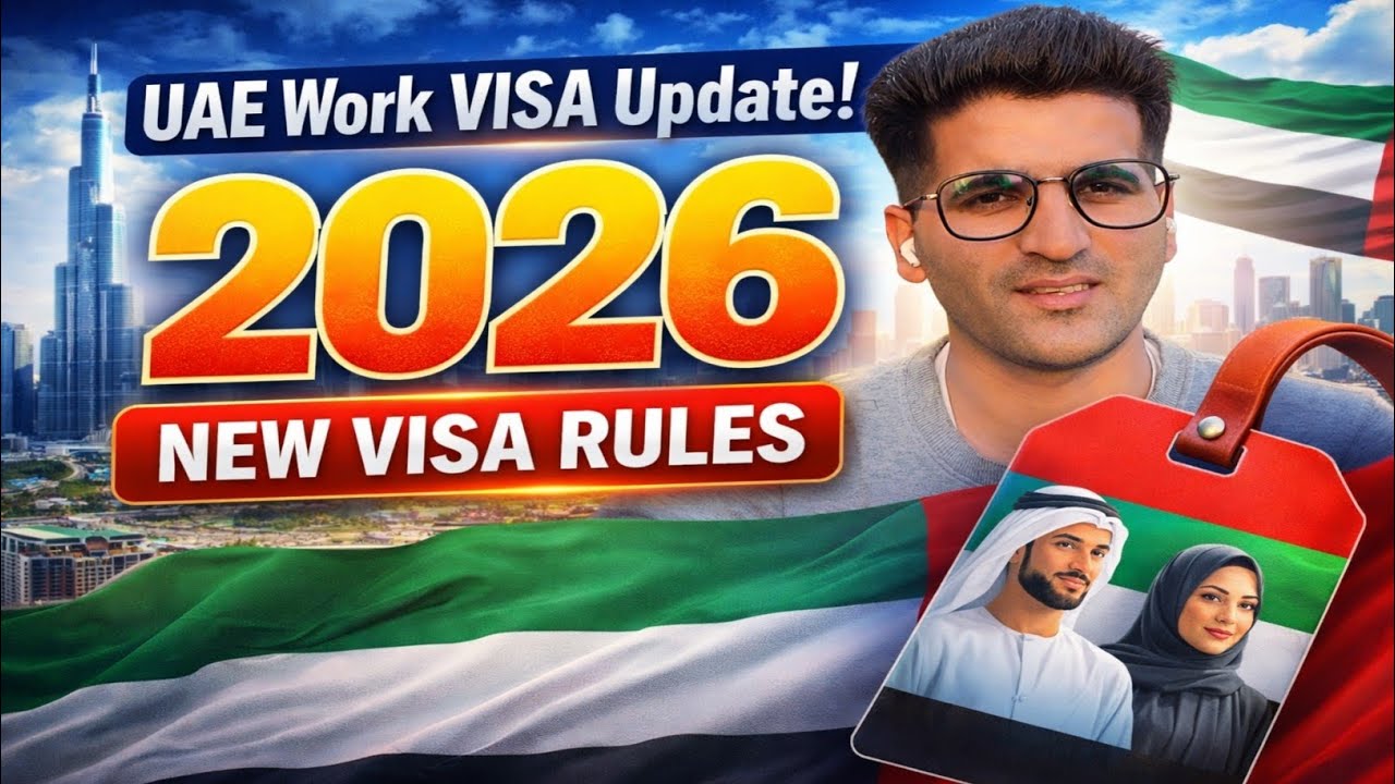 Dubai 🇦🇪 UAE Work Visa 2026 New Rules | Good News for Job Seekers | UAE Visa Update