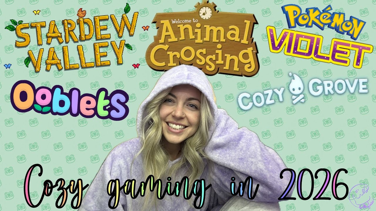 You wanna start playing ✨Cozy Games✨ in 2026?