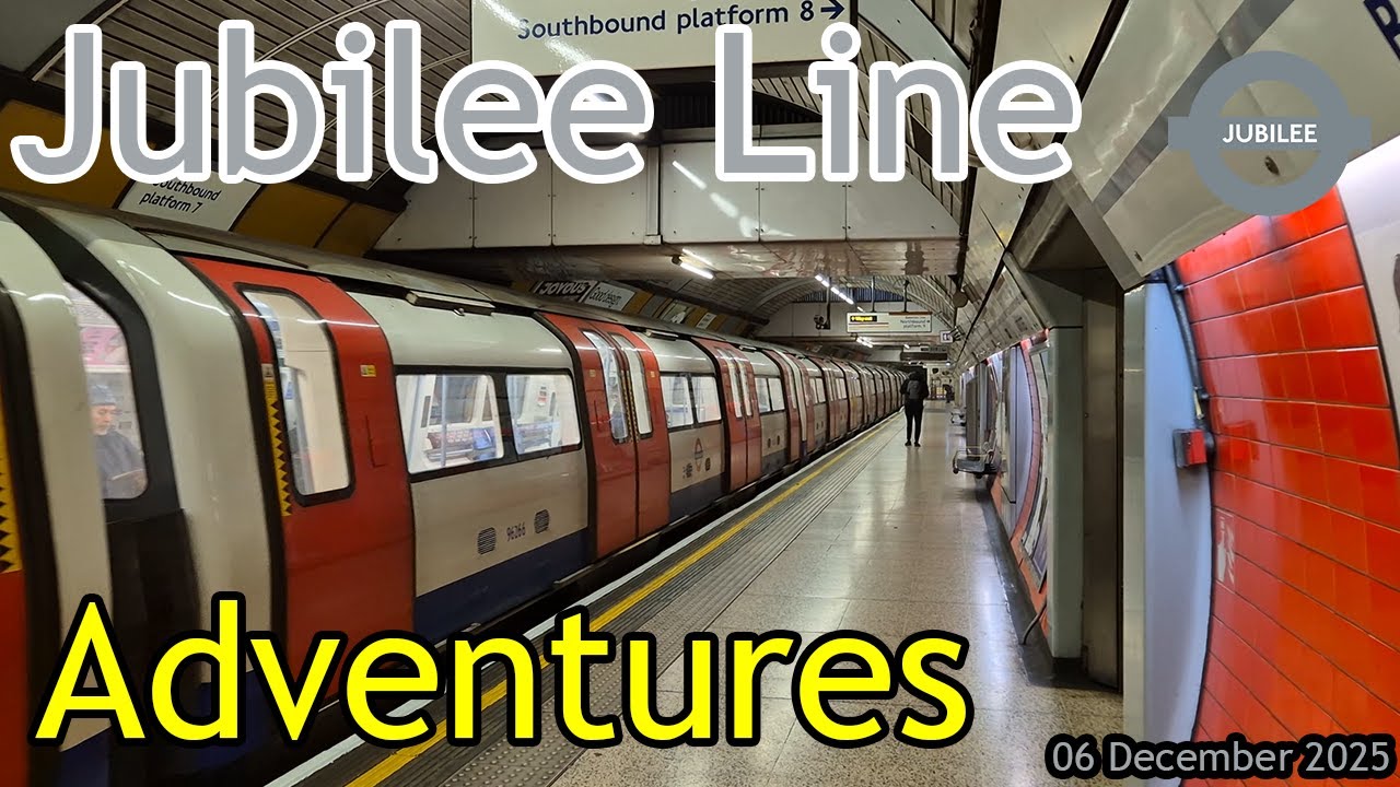 London Underground Jubilee Line Adventures (06 December 2025)